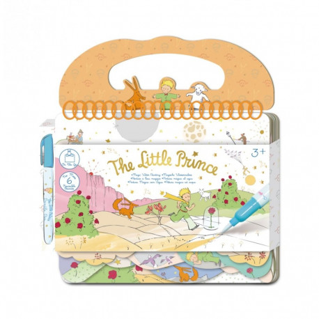 Magiczne malowanie wodą - mały książe