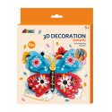 Dekoracja 3d - motyl