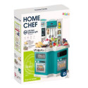 Duża Kuchnia Dla Dzieci Home Chef Dźwięki Gotowania Akcesoria 109 el. Duża Kuchnia Dla Dzieci Home Chef Dźwięki Gotowania Akcesoria 109 el.