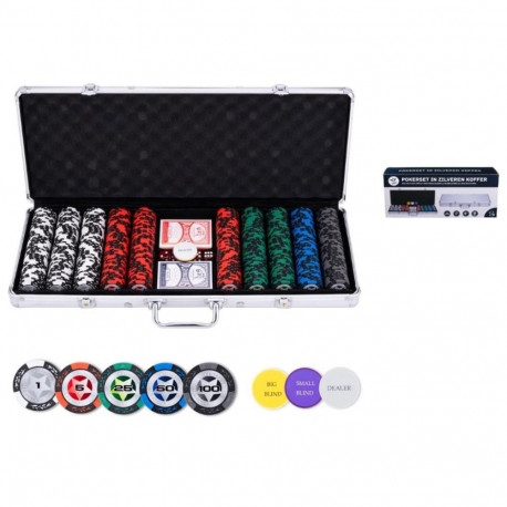 Pokkerikomplekt madalad nimiväärtused