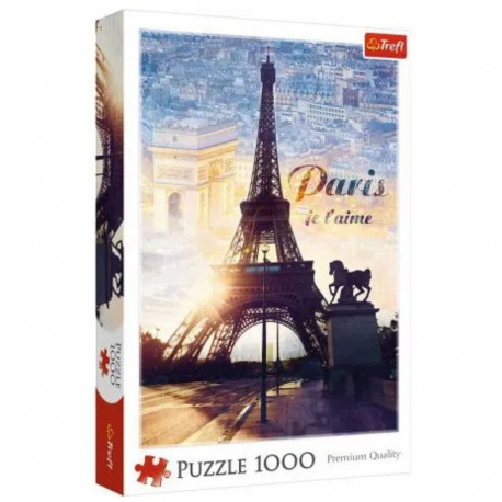 Puzzle - 1000 - Pariis koidikul - Trefl 10394