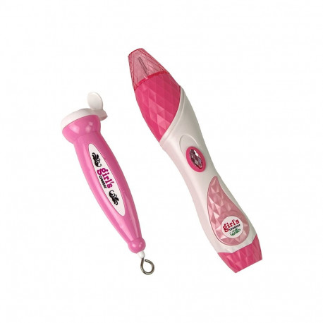 "2-in-1 juuksepalmiku komplekt helmedega"