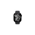 Apple Watch Series 11 GPS + Cellular 46mm Jet Black Aluminium Case with Black Sport Band - M/L