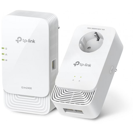 TP-Link WiFi leviala laiendaja Powerline PGW2440 Kit G.hn2400 AX1800 WiFi 6