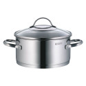 "WMF Provence Plus Topf-Set Bratentopf (2,5l), Fleischtöpfe(1,9l), (3,3l), (5,7l), Stielkasserolle (