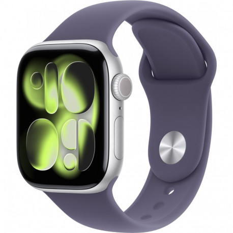 "Apple Watch S11 Aluminium 42mm Silber (Sportarmband nebelviolett) M/L"