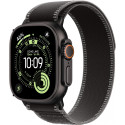 "Apple Watch Ultra 3 Titanium Cellular 49mm Schwarz (Trail Loop schwarz/kohlegrau) M/L"