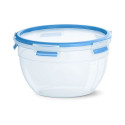 "Emsa N1011400 Clip & Close Frischhaltedose rund Transparent/Blau"