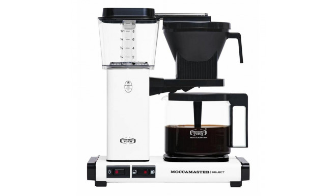 "Moccamaster KBG Select Kaffeemaschine Matt White"