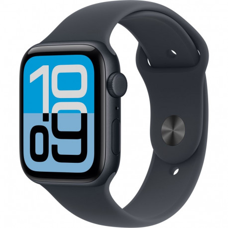 "Apple Watch SE 3 Aluminium Cellular 44mm Mitternacht (Sportarmband mitternacht) M/L"