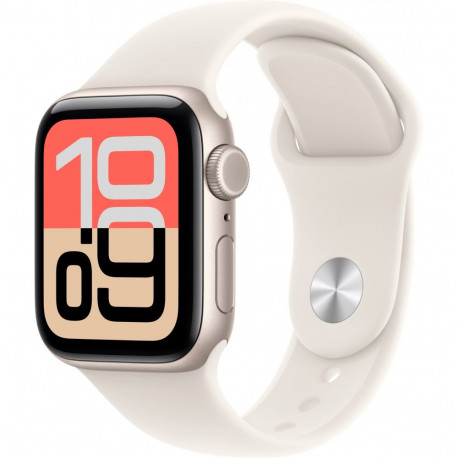 "Apple Watch SE 3 Aluminium Cellular 40mm Polarstern (Sportarmband polarstern) M/L"