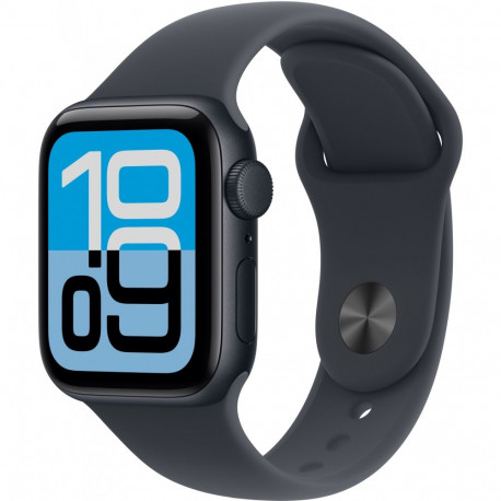 "Apple Watch SE 3 Aluminium 40mm Mitternacht (Sportarmband mitternacht) M/L"