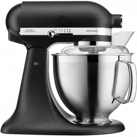 "Kitchenaid 5KSM185PSEBK 4,8l Kchenmaschine, Trffel schwarz"