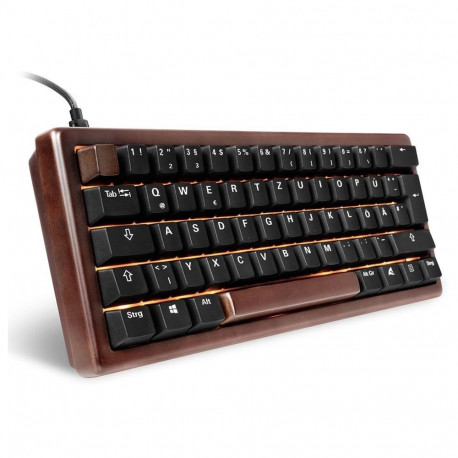 "Sharkoon Gaming Tastatur Skiller SGK50S4 Gen2 Wood schwarz"