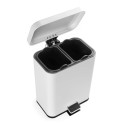 Beldray LA035235WHTFEU7 5-Litre Dual Compartment Bin – White