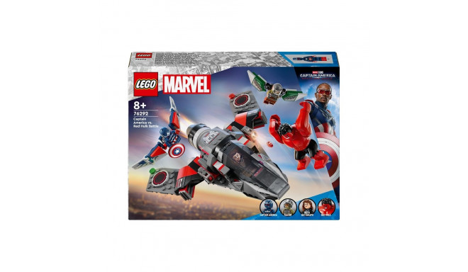 LEGO Super Heroes Marvel 76292 – Kapten Ameerika vs. Punane Hulk lahing