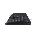 juhtmega klaviatuur ja hiir Logitech MK120, US 920-002562