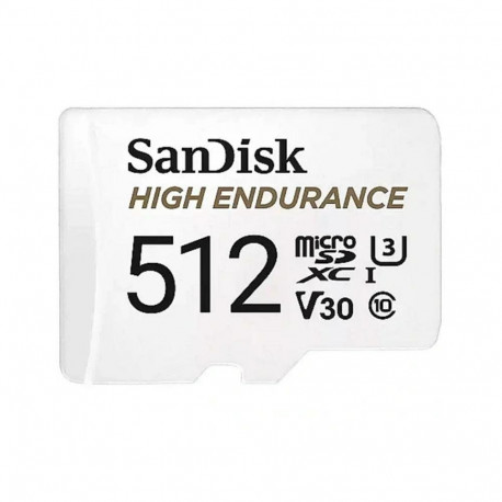 SanDisk microSDXC mälukaart SDSQQNR-512G-GN6IA 512GB kõrge vastupidavusega koos adapteriga