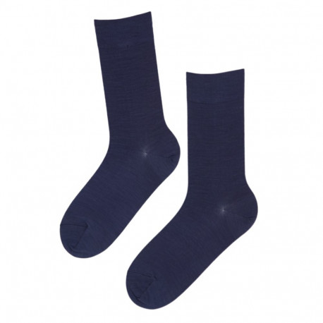 SOKISAHTEL OTTO meriinovillased tumesinised soojad sokid meestele 446