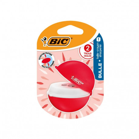 2-piece pencil sharpener with collector BIC Bulle