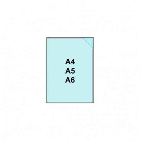 Kiletasku PROLEXPLAST magnettasku A4 nurga ja klapiga