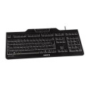 Klaviatuur Lugeriga Cherry JK-A0100ES-2 Must Hispaaniakeelne Qwerty QWERTY