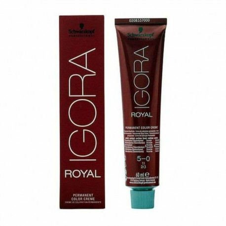 Püsivärv Schwarzkopf Igora Royal Nº 5-0 60 ml