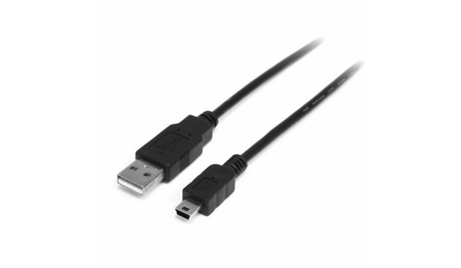 Cable Micro USB Startech USB2HABM2M USB A Mini USB B Black