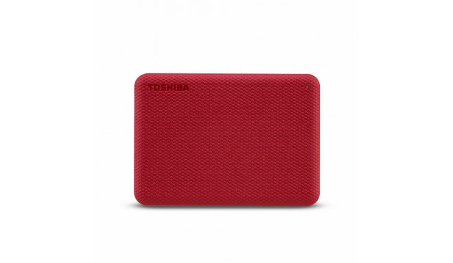 Väline Kõvaketas Toshiba CANVIO ADVANCE Punane 1 TB HDD