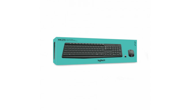Klaviatuur ja Juhtmevaba Hiir Logitech MK235