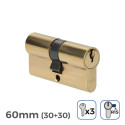 Bowler Hat EDM 85162 Golden Brass Long camlock 60 x 30 x 17 mm