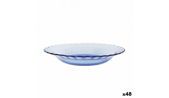Deep Plate Duralex Picardie Blue Ø 23 cm (48 Units)
