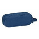 Double Carry-all Safta Basic Navy Blue 21 x 8 x 6 cm Double Carry-all Safta Basic Navy Blue 21 x 8 x 6 cm