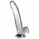 Realistic Dildo Pipedream - King Cock Transparent Realistic Dildo Pipedream - King Cock Transparent