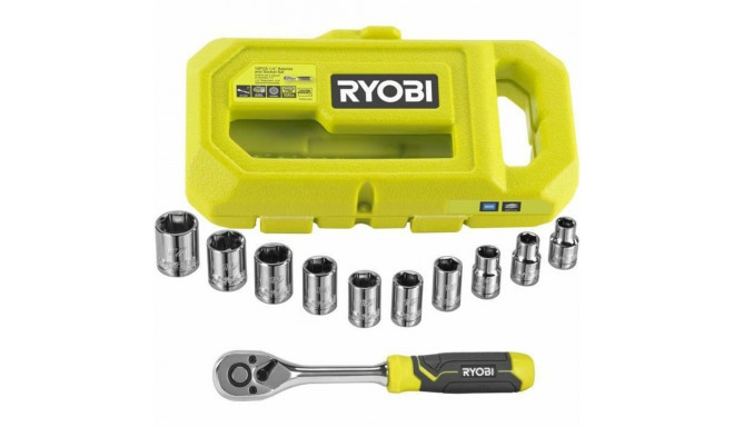 Lahtise otsaga mutrivõtmete komplekt Ryobi RHRS10PC