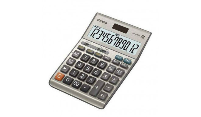Calculator Casio DF-120BM Grey Plastic