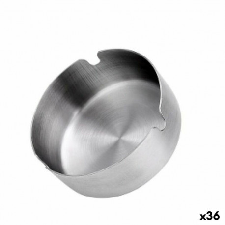 Ashtray Confortime Steel 8 cm (36 Units)