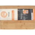 Cutting board MasterChef ENCIMERA 38,5 x 26,5 x 1,5 cm + 2 cm (4 Units)