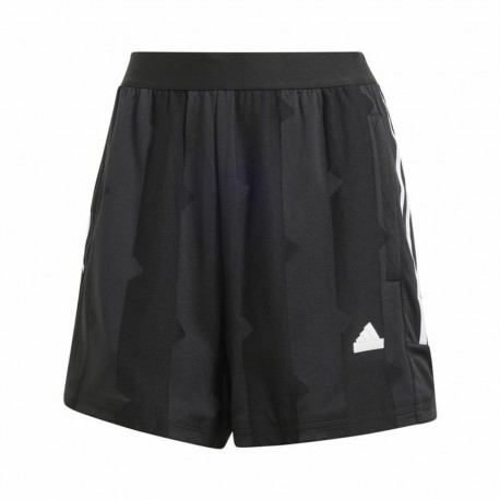 Lühikesed Spordipüksid Adidas Tiro Cut Must - S