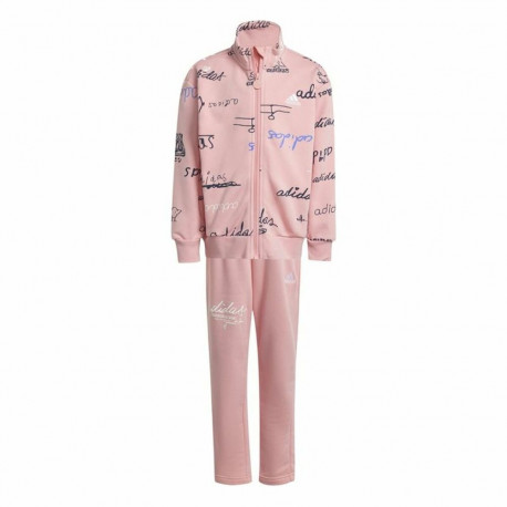 Women's Tracksuit Adidas Brand Love Little niña Rosa Pink - 5-6 Years