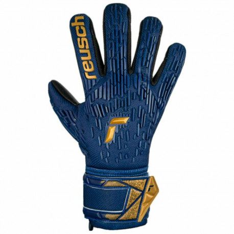 Goalkeeper Gloves Reusch Attrakt Freegel Blue Adults - 8