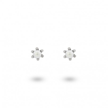 Ladies' Earrings 24KAE 42420S Silver