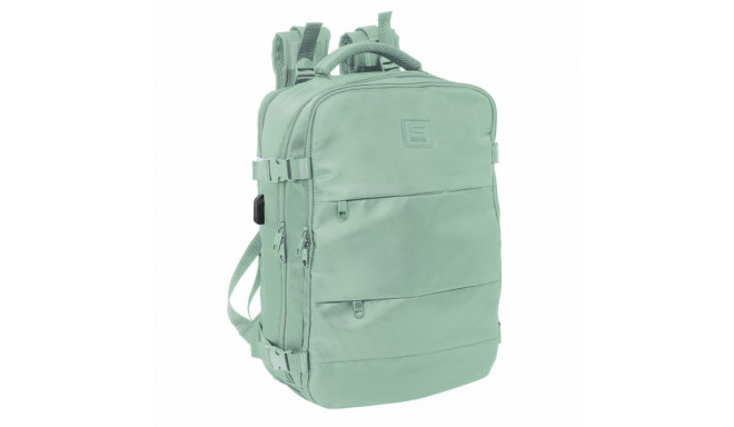 School Bag Safta Verde pastel Blue