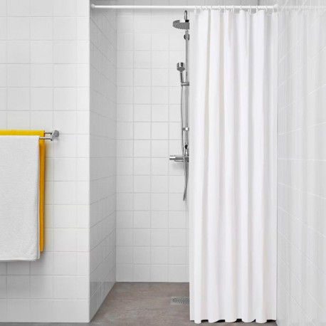 Duššikardin Exma Valge PVC 180 x 180 cm