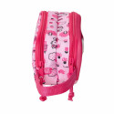Kahe tõmblukuga pliiatsikarp Hello Kitty Roosa 21 x 8 x 6 cm