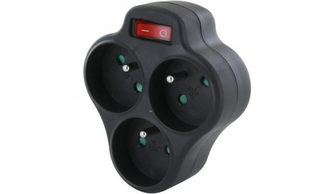 3-pesaga pistik toitelülitiga Chacon Dominó 3x16A