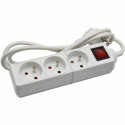 3-socket plugboard with power switch GAO