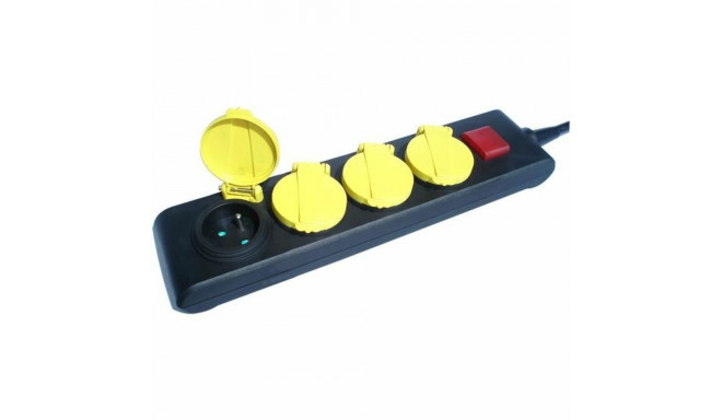 4-socket plugboard with power switch GAO (1,5 m)