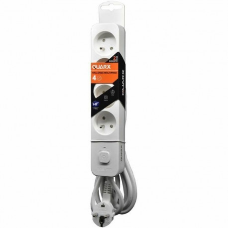 4-pesaga pistik toitelülitiga QUARX (1,5 m)