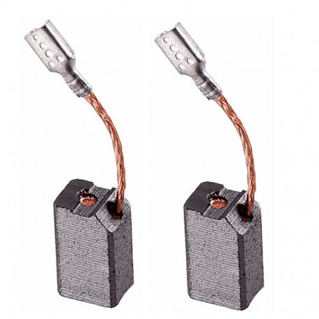 Mootoriharjad Grafitos Marjal 9114 6,3 x 8 x 13,5 mm Süsimust 2 Ühikut